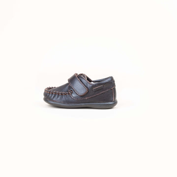 Sapato vela/castanho - O Patinho Azul 