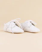 Sapatos cordão bebé menino/ pele branco